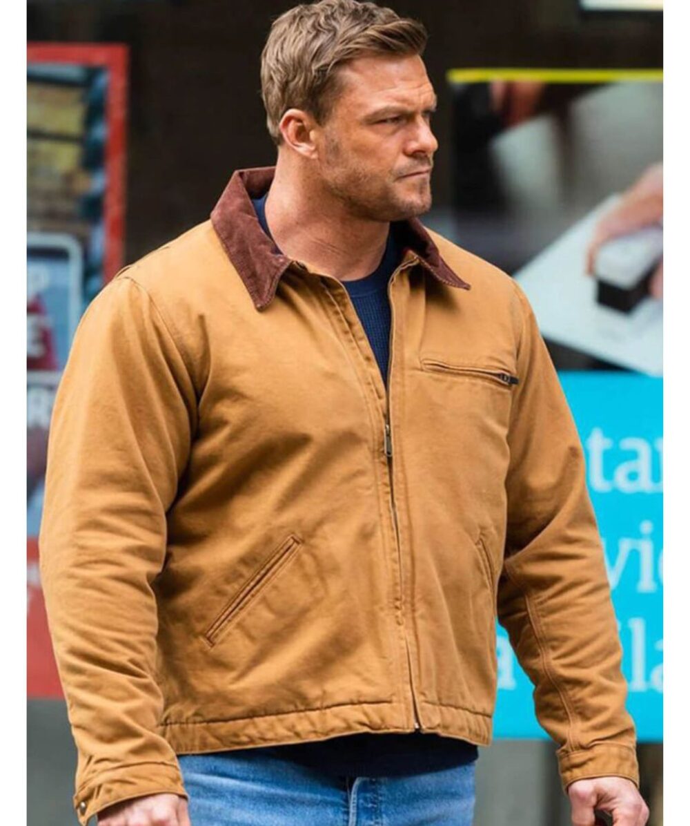 Alan Ritchson Reacher Cotton Jacket
