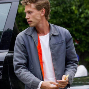 Austin Butler Grey Cotton Jacket