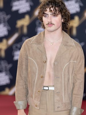 Benson Boone Classic Brown Suede Jacket