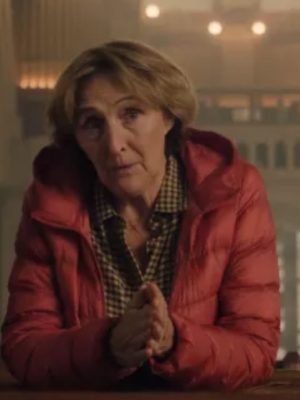 buy-bad-sisters-s02-fiona-shaw-red-puffer-jacket-300x400