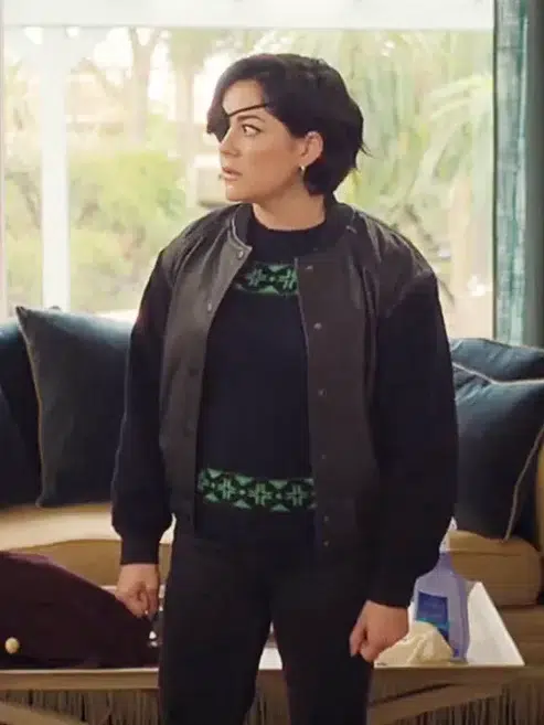 Bibi Garvey Black Bomber Jacket