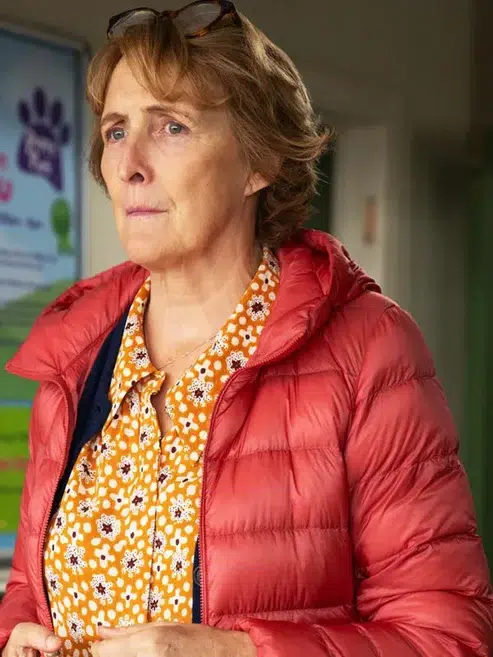 Bad Sisters Fiona Shaw Puffer Jacket