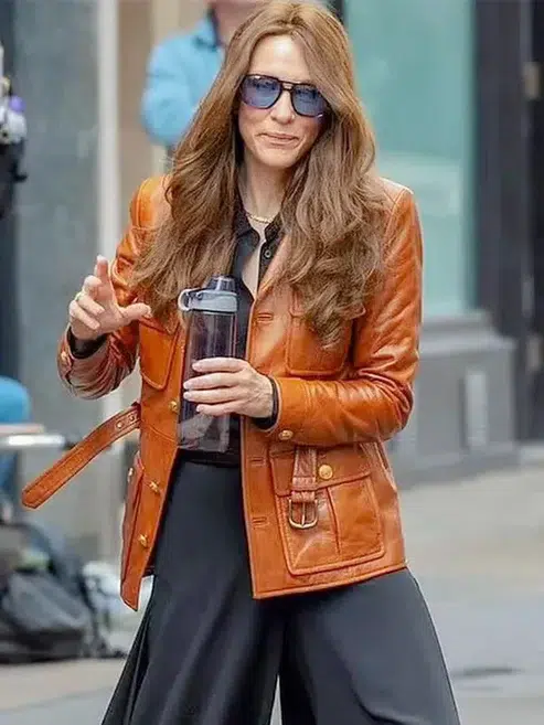 Black Bag 2025 Cate Blanchett Leather Jacket