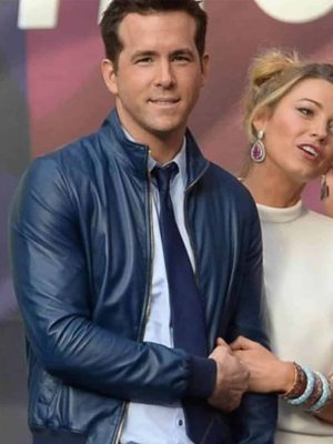 Blake Lively Ryan Reynolds Jacket