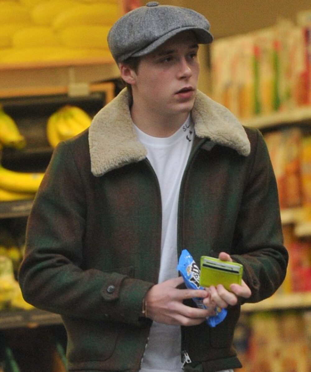 Brooklyn Beckham Grey Wool Jacket