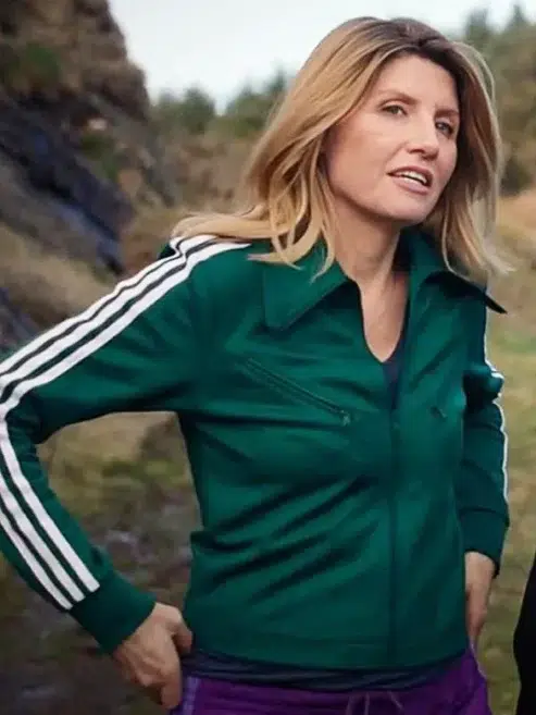 Eva Garvey Bad Sisters Green Track Jacket