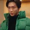 Min-ho-Moon-XO-Kitty-S02-Sang-Heon-Lee-Green-Puffer-Vest