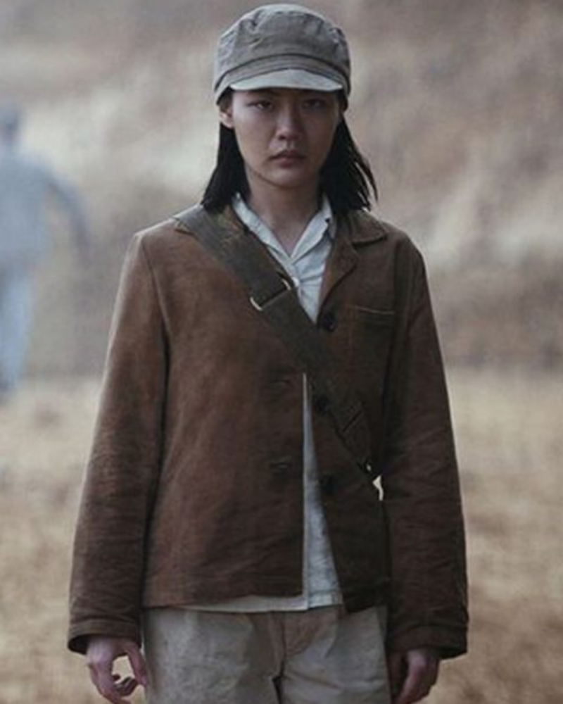 3 Body Problem Young Ye Wenjie Brown Suede Leather Jacket