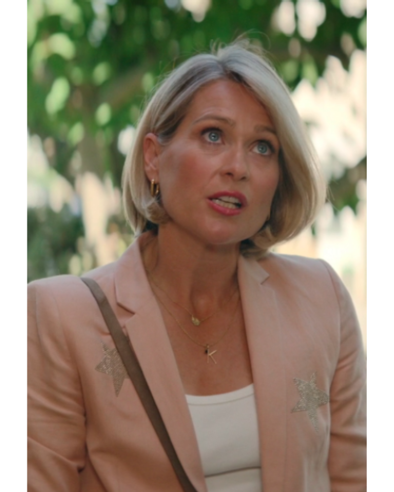 Trying S05 Siân Brooke Pink Star Blazer
