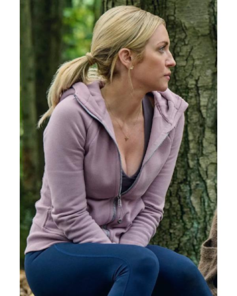The Beast In Me Brittany Snow Lilac Hooded Sweatshirt
