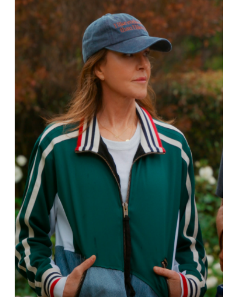 Shrinking S03 Christa Miller Denim Zip Jacket