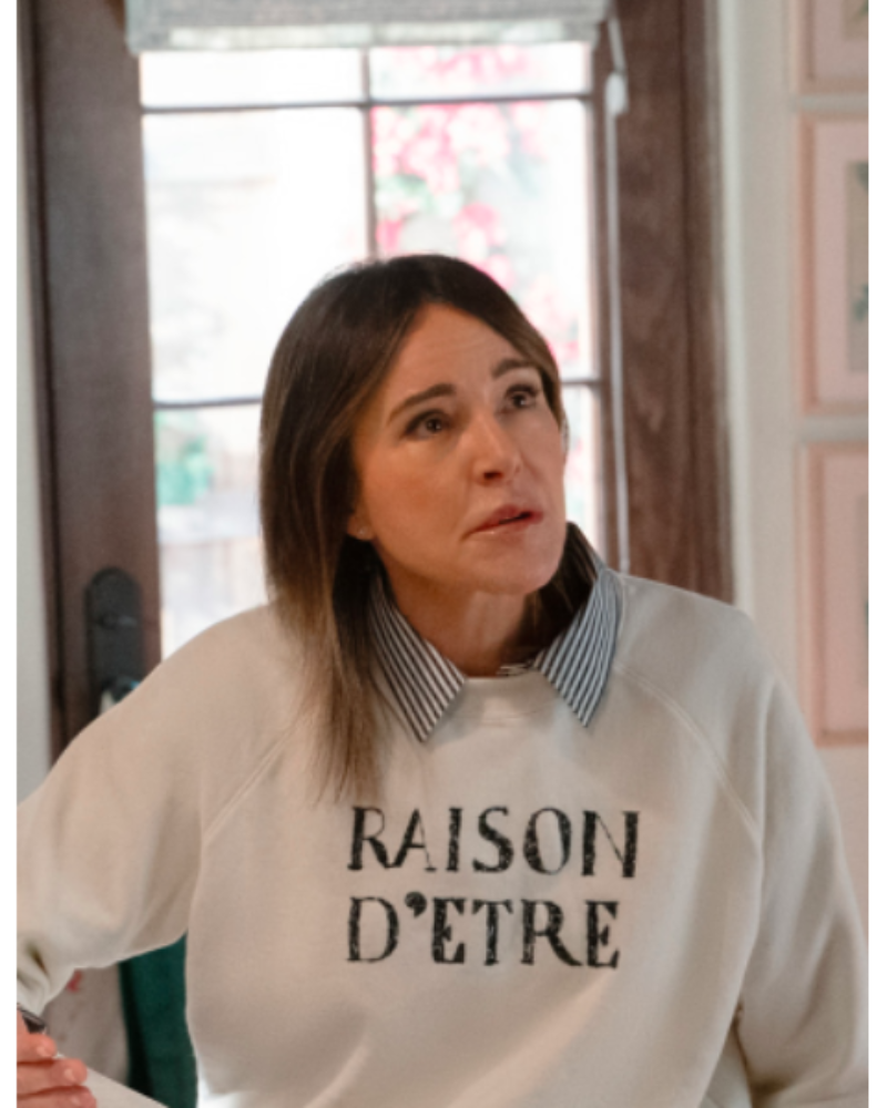 Shrinking S03 Christa Miller Raison D’Etre Sweatshirt