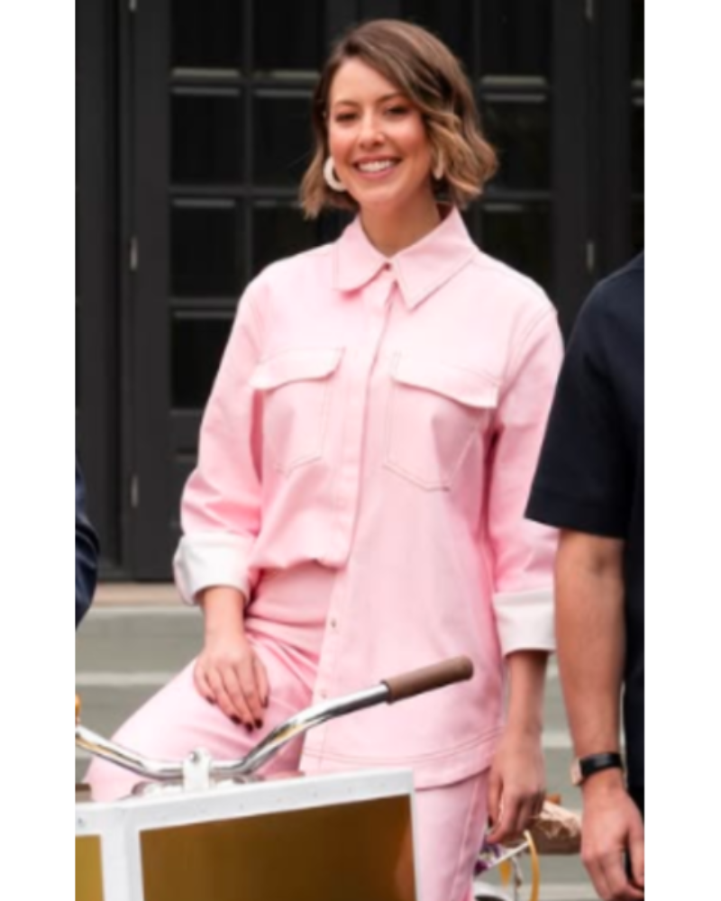 MasterChef AU S18 Sofia Klevin Pink Denim Jacket